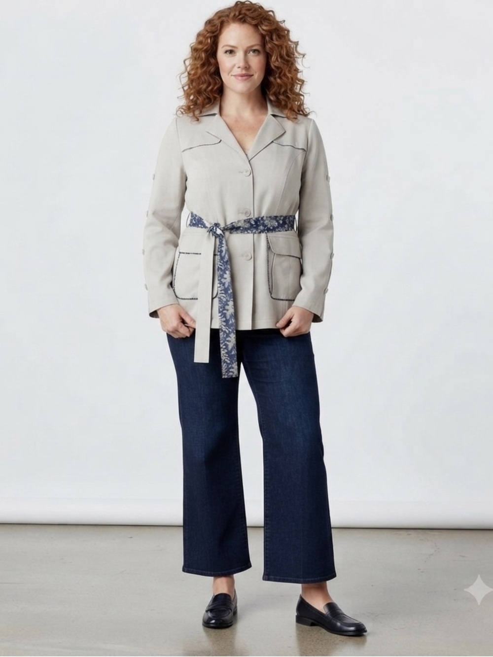 🆕 Laurie Felt Utility Belted Jacket